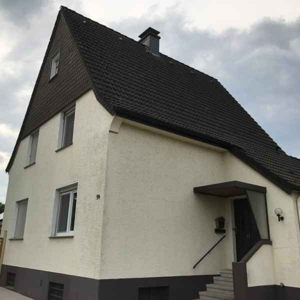 Einfamilienhaus mit kalter Fassade, Luftschicht 8cm.