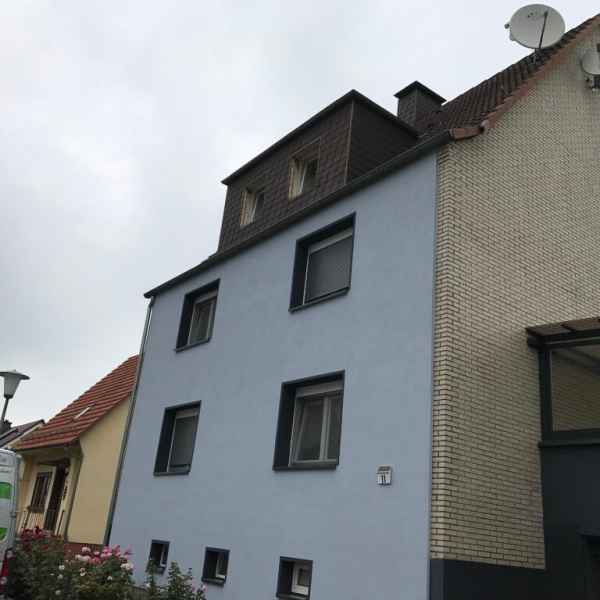 Zweifamilienhaus mit ungedämmter Fassade