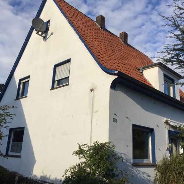 Zweischaliges Mauerwerk im Einfamilienhaus.